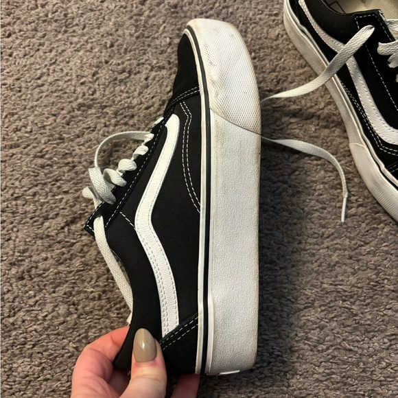 Vans Old Skool Stackform Skate Shoe - Black - Picture 3 of 7